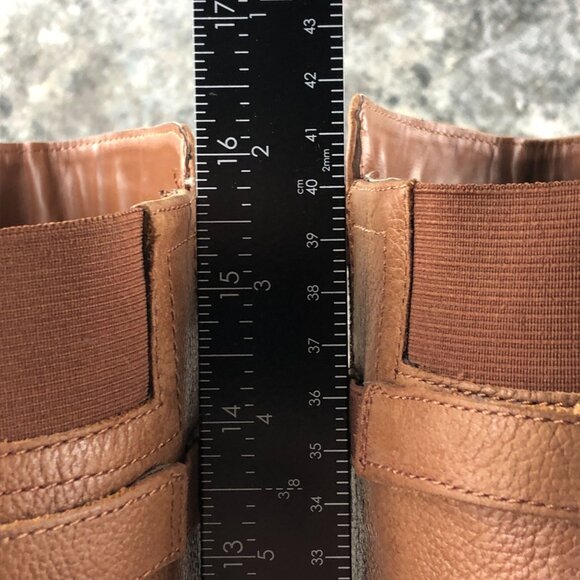 Naturalizer Women's Size 9M Jillian Brown Leather Knee High Tall Riding Boots - Picture 12 of 16